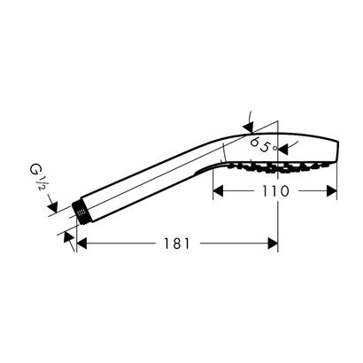 HansGrohe Croma E El Duşu 1 Jet - 26814400