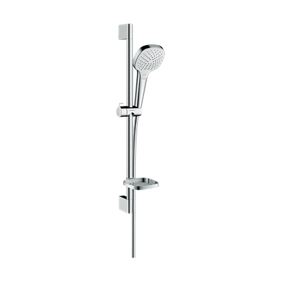 HansGrohe Croma Select E Duş Seti Vario, 65 Cm Duş Barı Ve Sabunluk İle - 26586400