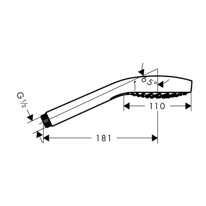 HansGrohe Croma Select S El Duşu Vario - 26802400