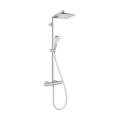 HansGrohe Crometta E Duş Kolonu 240 1 Jet, Termostat İle - 27271000
