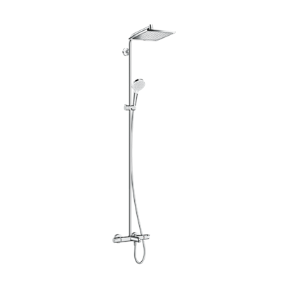 HansGrohe Crometta E Duş Kolonu 240 1 Jet, Banyo Termostatı İle - 27298000