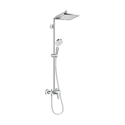 HansGrohe Crometta E Duş Kolonu 240 1 Jet, Tek Kollu Batarya İle - 27284000