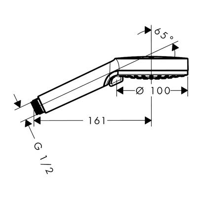 HansGrohe Crometta El Duşu Vario, Ecosmart, 9 Lt/Dk - 26332400