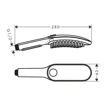 HansGrohe Dogshower Köpek El Duşu 150 3Jet - 26640670