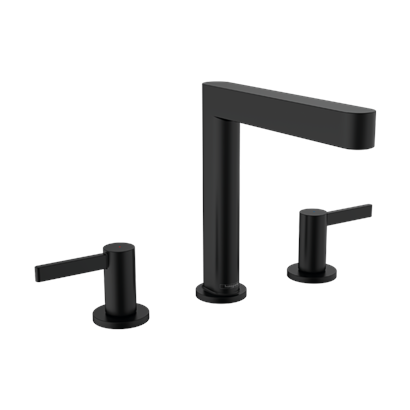 HansGrohe Finoris 3 - Delikli Lavabo Bataryası 160, Bas - Aç Gider Seti İle - 76034670