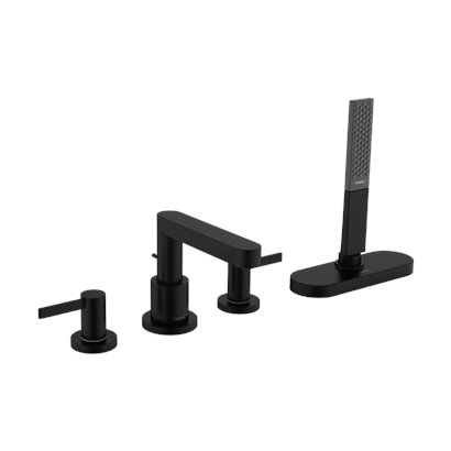 HansGrohe Finoris 4 - Delikli Küvet Kenarı Banyo Bataryası Sbox İle - 76444670