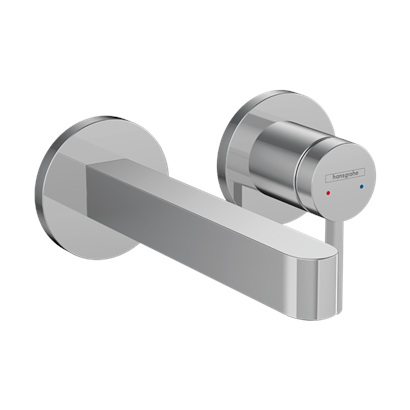 HansGrohe Finoris Tek Kollu Lavabo Bataryası Ankastre Duvara Monte 16,8 Cm Gaga İle - 76051000