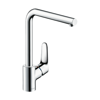 HansGrohe Focus M41 Tek Kollu Eviye Bataryası 280, Eco, 1Jet - 31827000