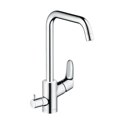 HansGrohe Focus M41 Tek Kollu Eviye Bataryası 260, Açma - Kapama Valfi, 1Jet - 31823000