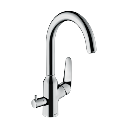 HansGrohe Focus M42 Tek Kollu Eviye Bataryası 220, Açma - Kapama Valfi, 1Jet - 71803000