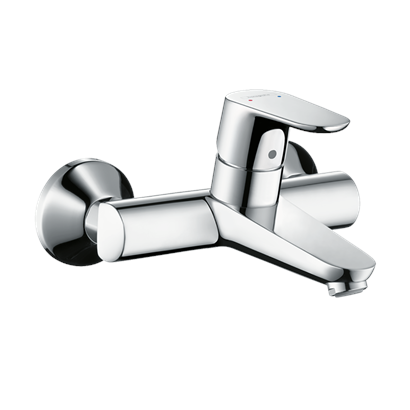 HansGrohe Focus Tek Kollu Lavabo Bataryası Aplike, Duvara Monte - 31923000