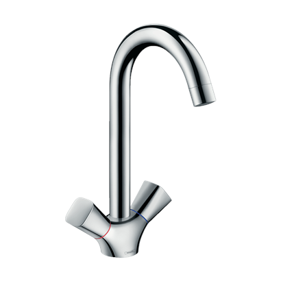 HansGrohe Logis M31 2 - Volanlı Eviye Bataryası 220, 1Jet - 71280000