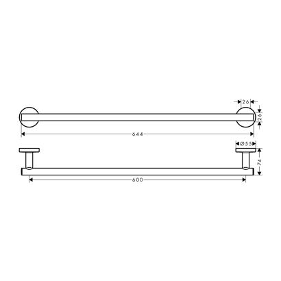 HansGrohe Logis Universal Havluluk - 41716000
