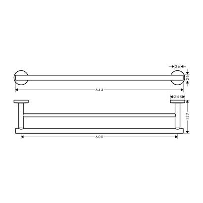 HansGrohe Logis Universal İkili Havluluk - 41712000