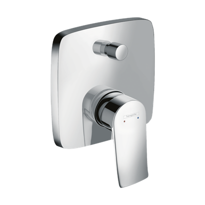 HansGrohe Metris Tek Kollu Banyo Bataryası Ankastre Montaj, Karışım Güvenliği En 717Ye Göre - 31451000