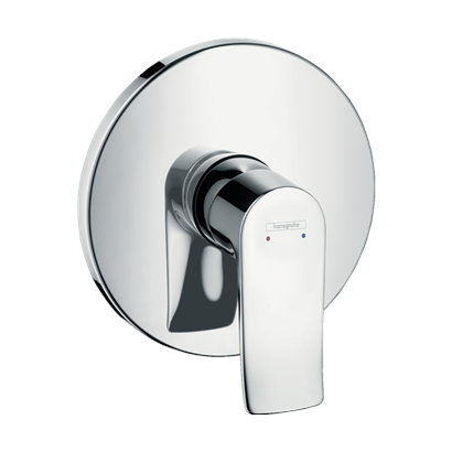 HansGrohe Metris Tek Kollu Duş Bataryası Yüksek Debi, Ankastre Montaj - 31652000