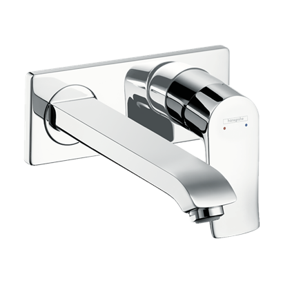 HansGrohe Metris Tek Kollu Lavabo Bataryası Ankastre Duvara Monte, 22.5 Cm Gaga İle - 31086000