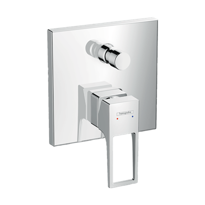 HansGrohe Metropol Tek Kollu Banyo Bataryası Ankastre Montaj, Loop Volan Ve Karışım Güvenliği En 717Ye Göre - 74546000