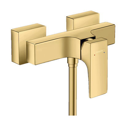 HansGrohe Metropol Tek Kollu Duş Bataryası Aplike, Çubuk Volan İle - 32560990