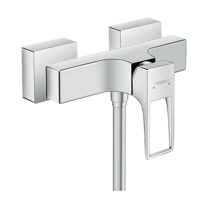 HansGrohe Metropol Tek Kollu Duş Bataryası Aplike, Loop Volan İle - 74560000