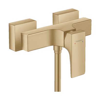 HansGrohe Metropol Tek Kollu Duş Bataryası Aplike, Çubuk Volan İle - 32560140