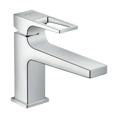 HansGrohe Metropol Tek Kollu Lavabo Bataryası 100 Loop Volan Ve Bas - Aç Gider Seti İle - 74502000