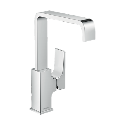 HansGrohe Metropol Tek Kollu Lavabo Bataryası 230 Çubuk Volan Ve Bas - Aç Gider Seti İle - 32511000
