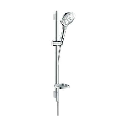 HansGrohe Raindance Select E Duş Seti 120 3 Jet, 65 Cm Duş Barı Ve Sabunluk İle - 26620000