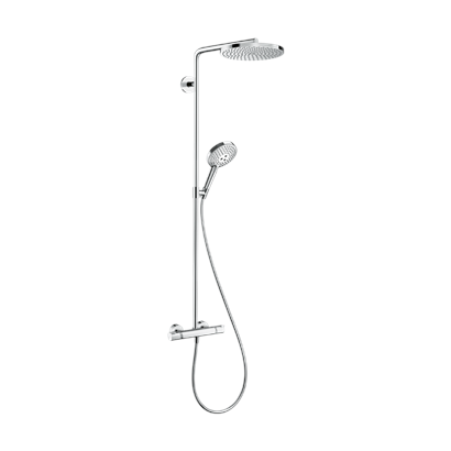 HansGrohe Raindance Select S Duş Kolonu 240 1 Jet, Powderrain, Termostat İle - 27633000