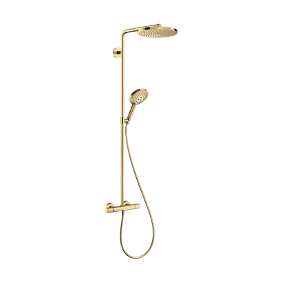 HansGrohe Raindance Select S Duş Kolonu 240 1 Jet, Powderrain, Termostat İle - 27633990