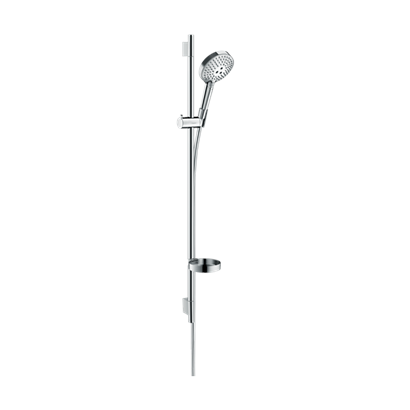 HansGrohe Raindance Select S Duş Seti 120 3 Jet, Powderrain, 90 Cm Duş Barı İle - 27667000