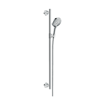 HansGrohe Raindance Select S Duş Seti 120 3 Jet, Ecosmart, 9Lt/Dk, 90 Cm Duş Barı İle - 26323000
