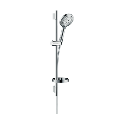 HansGrohe Raindance Select S Duş Seti 120 3 Jet, 65 Cm Duş Barı Ve Sabunluk İle - 26630000