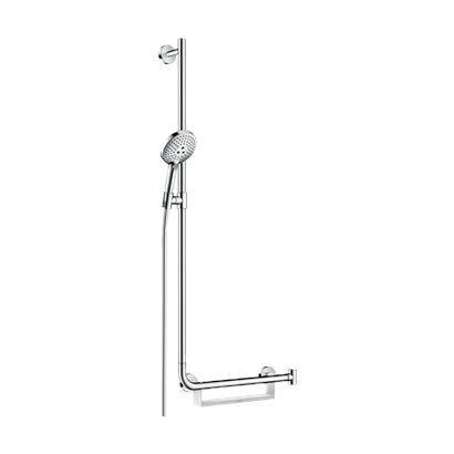 HansGrohe Raindance Select S Duş Seti 120 3 Jet, 110 Cm Sol Duş Barı İle - 26324000