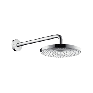 Hansgrohe Raindance Select S Tepe Duşu 240 2 Jet Beyaz / Krom , Duş Dirseği  - 26466400