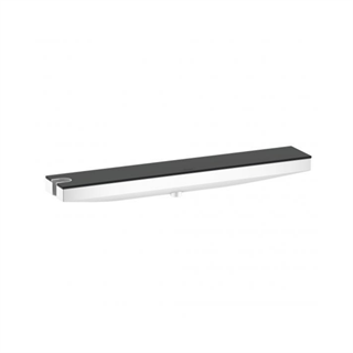 Hansgrohe Rainfinity Duş Çıkış Dirseği ve Askı ile Duş Rafı Sol, Porter 500 Satin Beyaz - 26843700