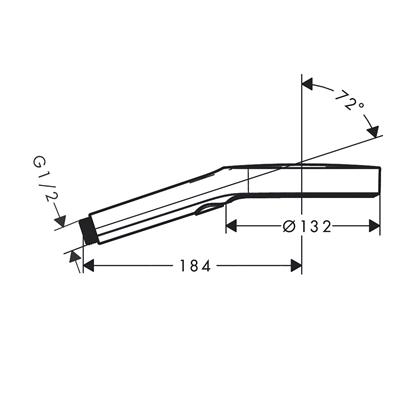 HansGrohe Rainfinity El Duşu 130 3 Jet - 26864000