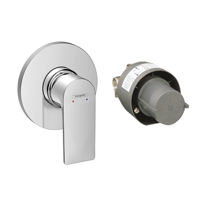 HansGrohe Rebris E Ankastre Duş Bataryası Krom - 72658000