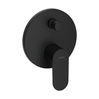 HansGrohe Rebris S Ankastre Banyo Bataryası Siyah - 72467670