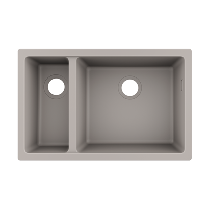 HansGrohe S51 S510 - U635 Tezgah Altı Eviye 180/450 - 43433380