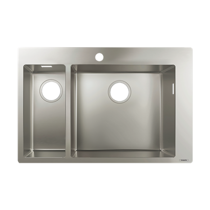 HansGrohe S71 S711 - F655 Ankastre Eviye 180/450 - 43309800