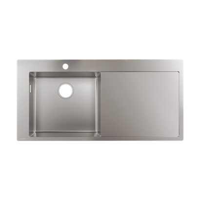 HansGrohe S71 S716 - F450 Ankastre Eviye 450, Damlalıklı - 43331800