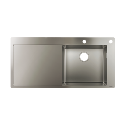 HansGrohe S71 S717 - F450 Ankastre Eviye 450, Damlalıklı - 43307800