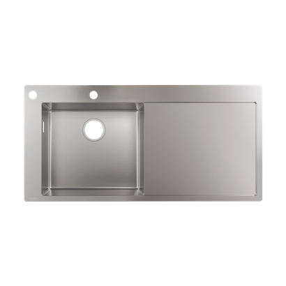 HansGrohe S71 S718 - F450 Ankastre Eviye 450 Damlalıklı - 43332800