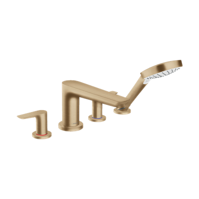 HansGrohe Talis E 4 - Delikli Küvet Kenarı Banyo Bataryası - 71748140