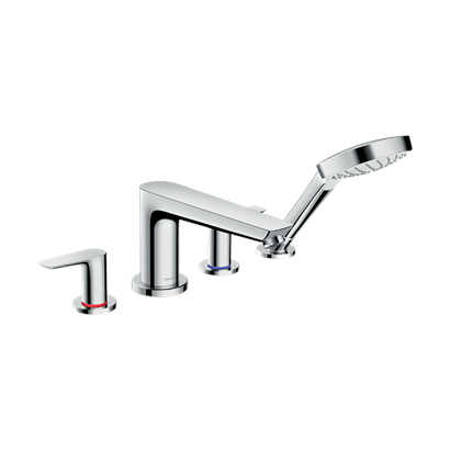 HansGrohe Talis E 4 - Delikli Küvet Kenarı Banyo Bataryası - 71748000