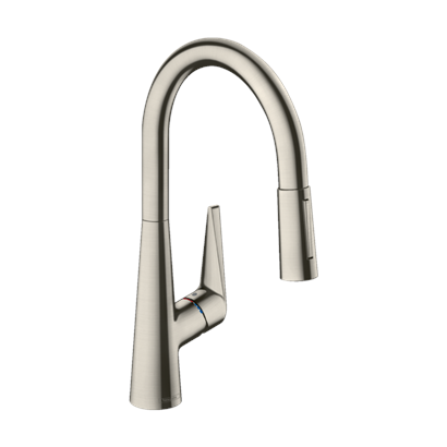 HansGrohe Talis M51 Tek Kollu Eviye Bataryası 200, Çekilebilir El Duşu, 2Jet, Sbox - 73851800