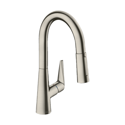 HansGrohe Talis M51 Tek Kollu Eviye Bataryası 160, Çekilebilir El Duşu, 2Jet, Sbox - 73850800