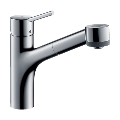 HansGrohe Talis M52 Tek Kollu Eviye Bataryası 170, Çekilebilir El Duşu, 2Jet - 32841000