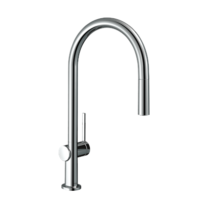 HansGrohe Talis M54 Tek Kollu Eviye Bataryası 210, Çekilebilir Gaga, 1Jet - 72802000
